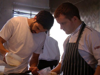Rodrigo Oliveira e Julien Mercier